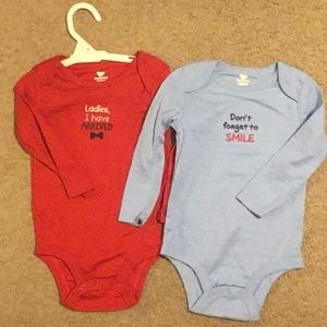 2 nwot koala baby onesies